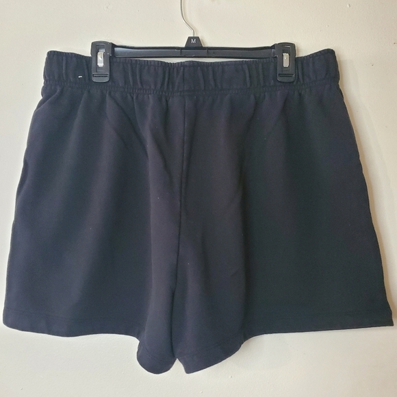 Womens Nike Fleece Shorts Size Extra Large Black - Picture 12 of 15